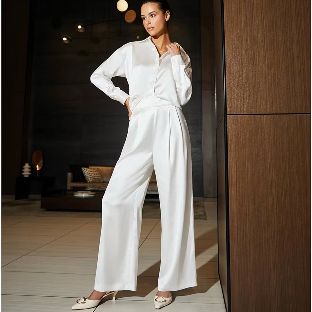 GIANNI BINI SATIN SLACKS